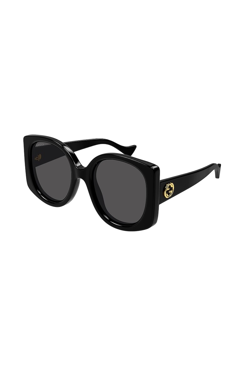 

Однотонные солнцезащитные очки Gucci, черный