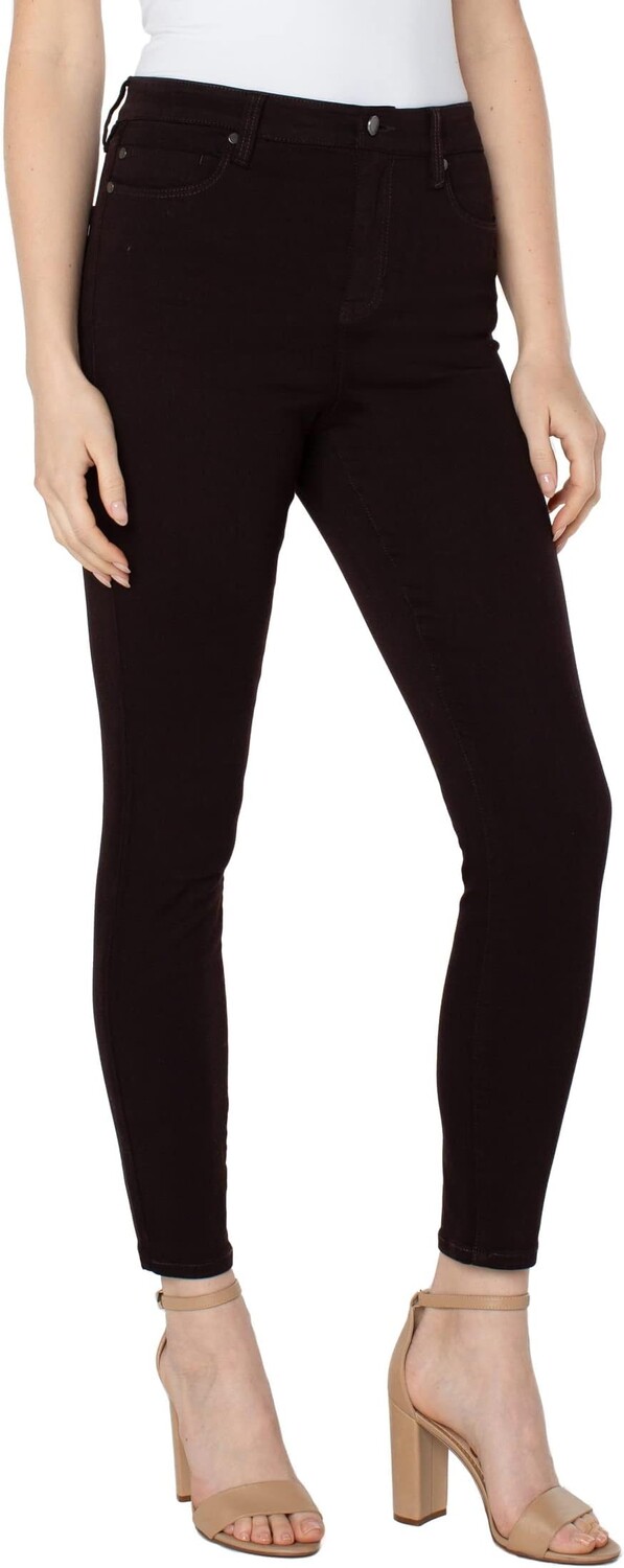 

Джинсы Abby High-Rise Ankle Skinny Jeans 28" in Molasses Liverpool Los Angeles, цвет Molasses