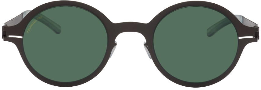 

Коричневые солнцезащитные очки Nestor Темные Mykita