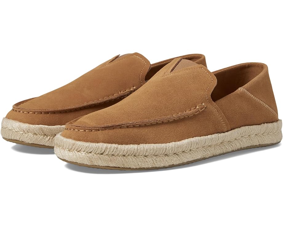 Лоферы TOMS Alonso Loafers Rope, цвет Tan Suede туфли toms laila цвет tan suede