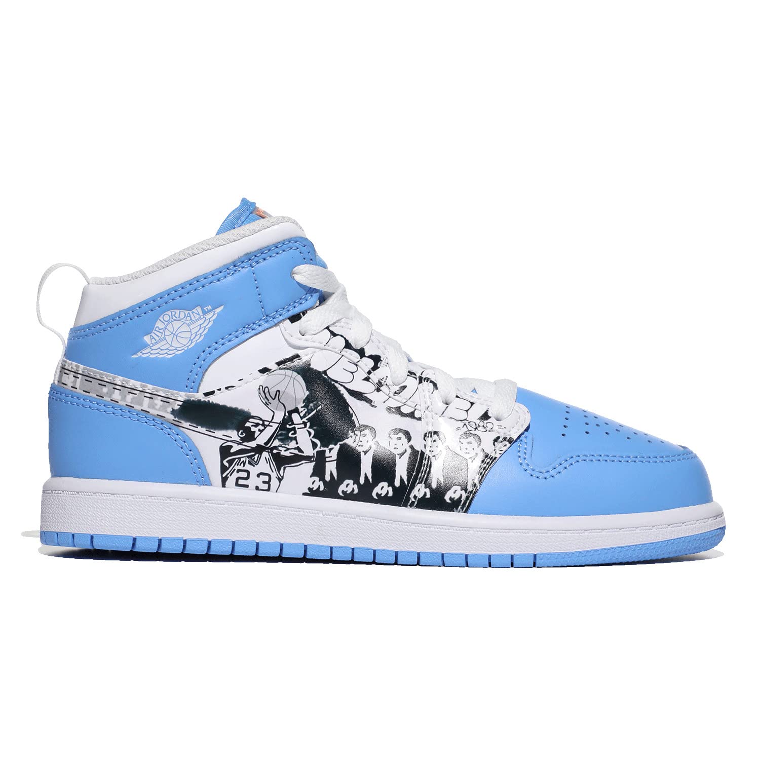 

Кроссовки Jordan Kids Jordan 1 Mid SS (Little Kid)