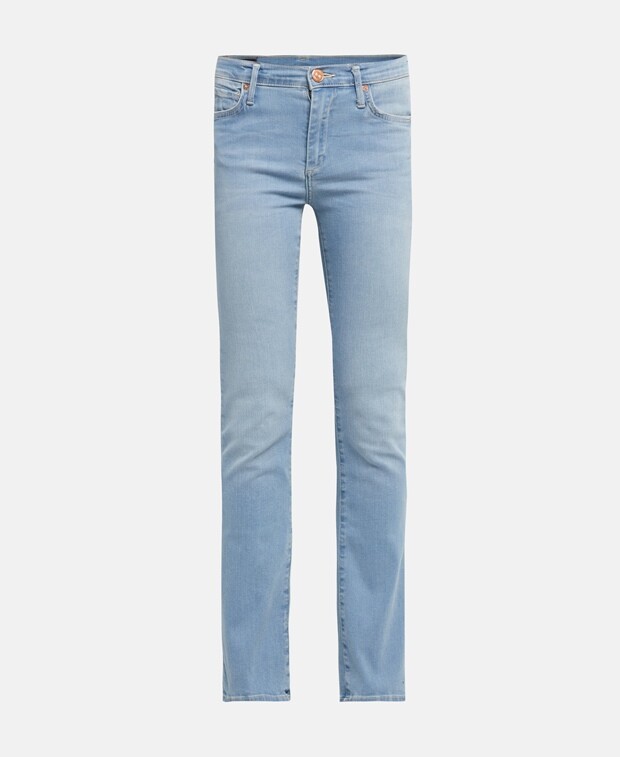 

Джинсы с вырезом True Religion, светло-синий