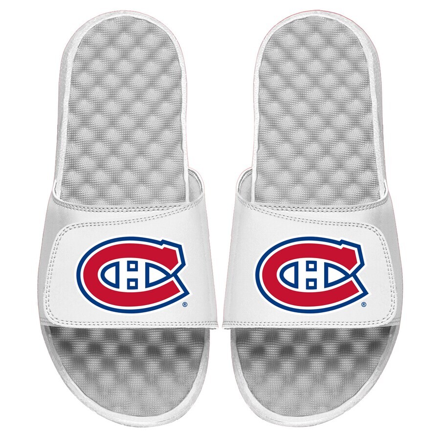 

Шлепанцы ISlide Montreal Canadiens, белый