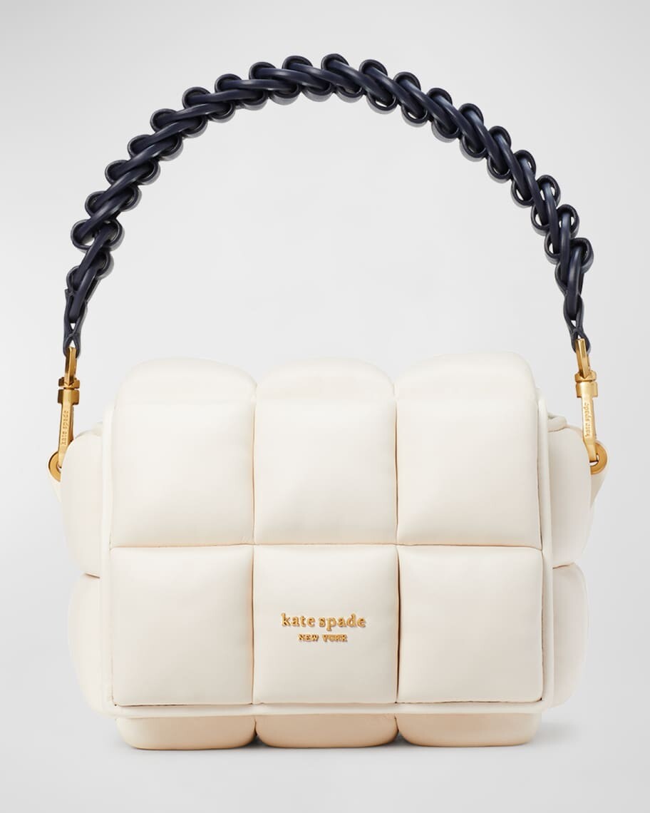

Стеганая кожаная сумка через плечо Boxxy kate spade new york