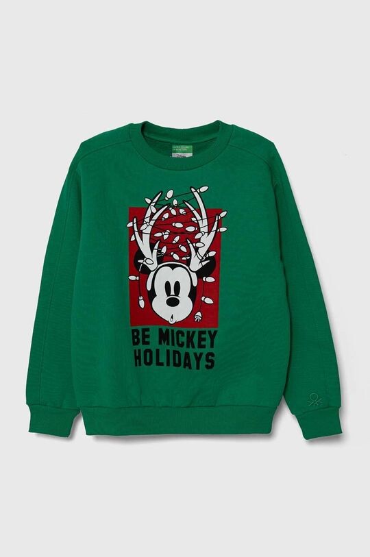 

Детская толстовка United Colors of Benetton x Disney, зеленый