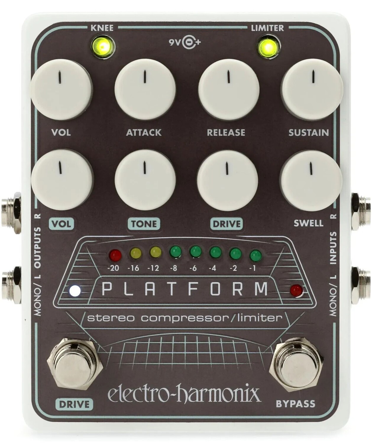 

Педаль стереокомпрессора на платформе Electro-Harmonix