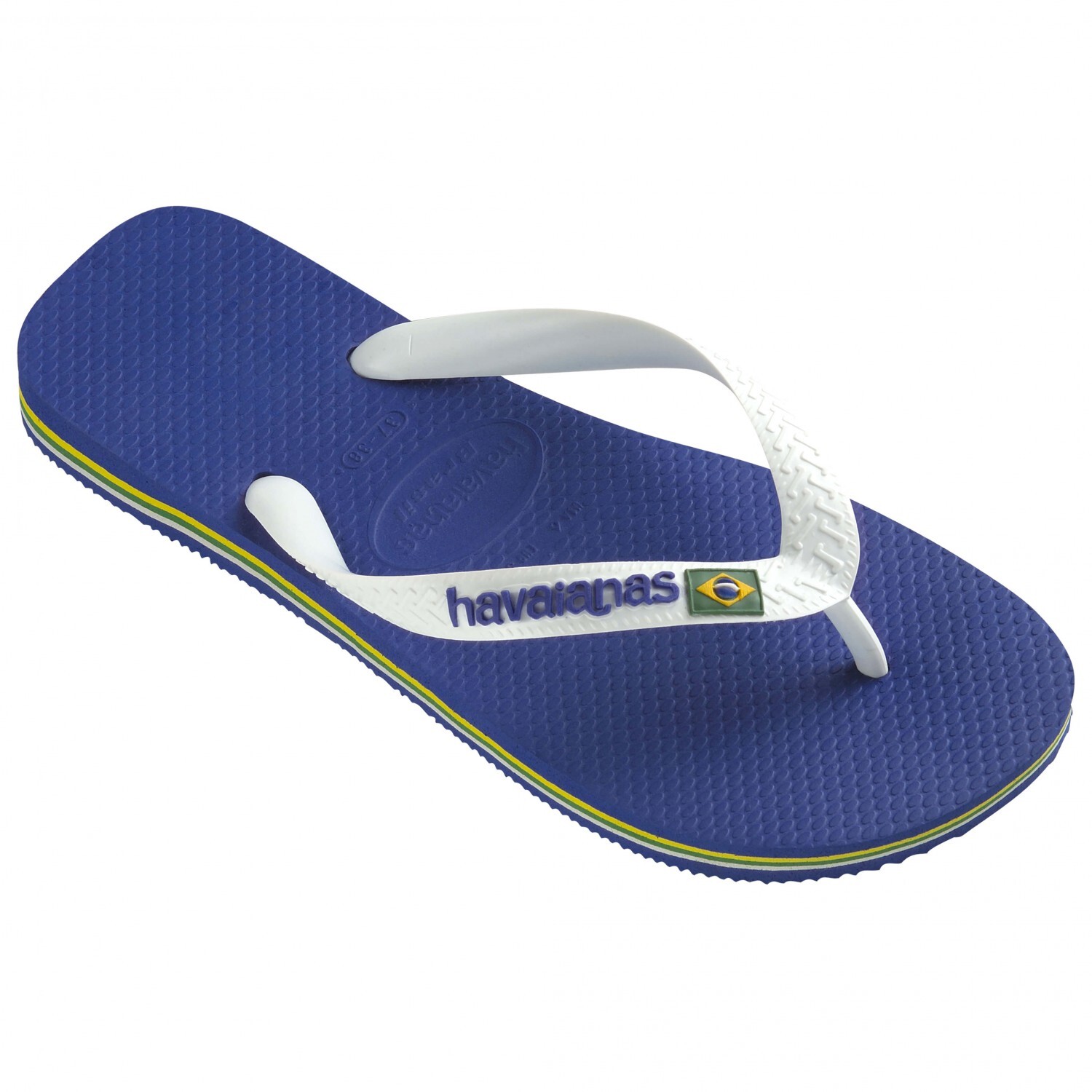 Сандалии Havaianas Brasil Logo, цвет Marine Blue