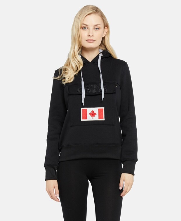 

Толстовка с капюшоном Canadian Peak, черный