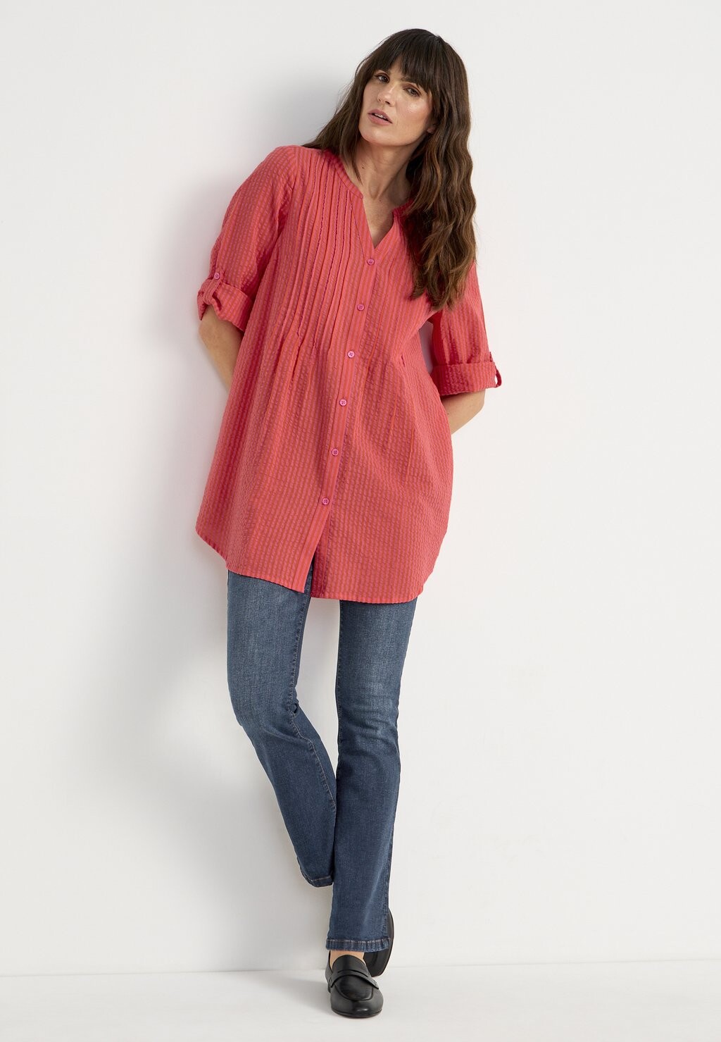 

Блузка IN SEERSUCKER Cellbes Of Sweden, цвет cerise striped