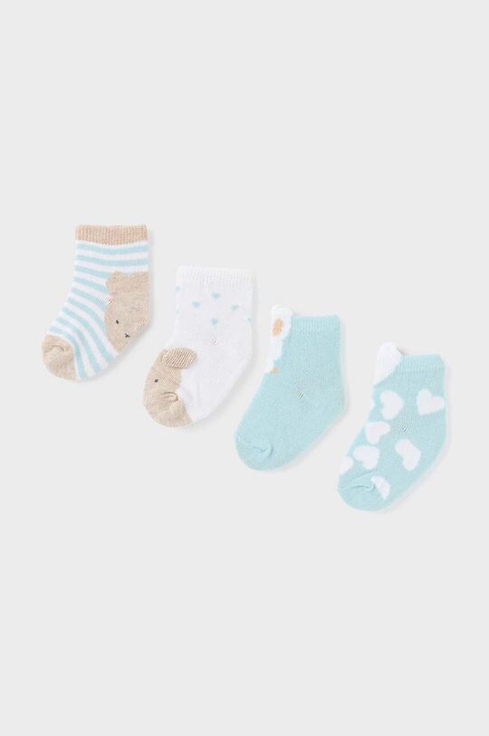 

Mayoral Newborn Носки, 4 шт., бирюзовый, Зеленый
