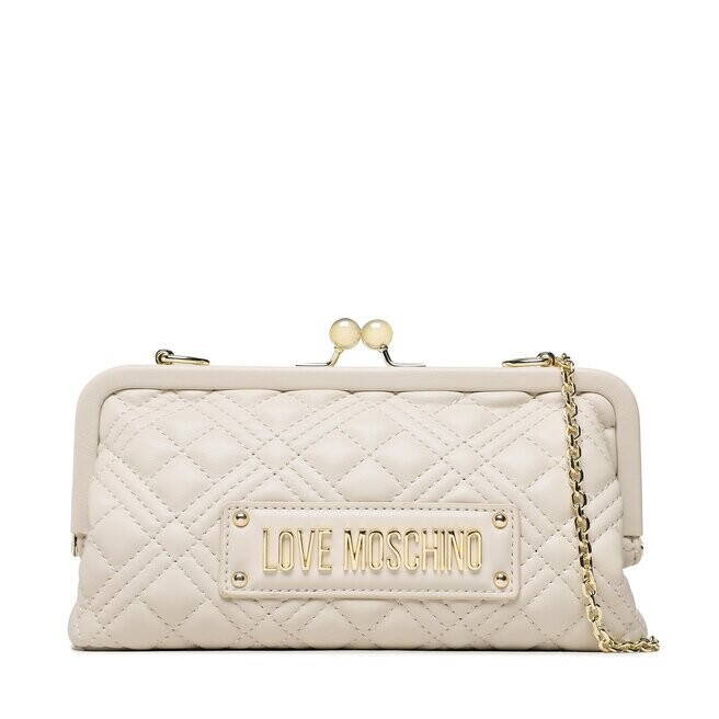 

Клатч LOVE MOSCHINO, экрю