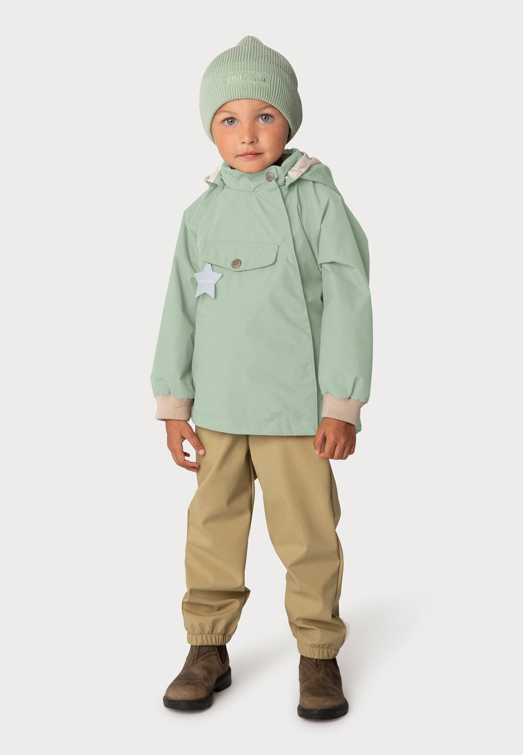 

Легкая куртка WAI SPRING JACKET UNISEX MINI A TURE, цвет dusty light green
