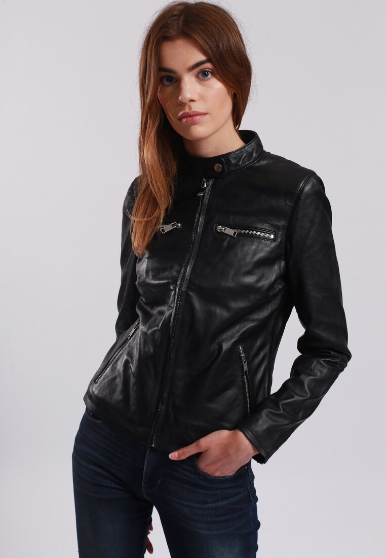 

Кожаная куртка Lee Cooper, черный
