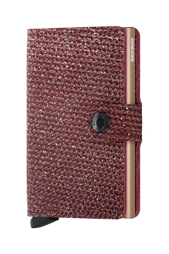 

Miniwallet Кожаный кошелек Sparkle Red Secrid, красный