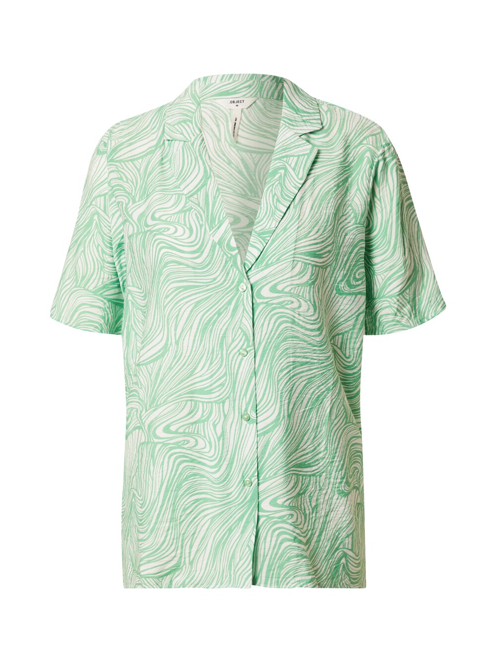 Блузка OBJECT, зеленый