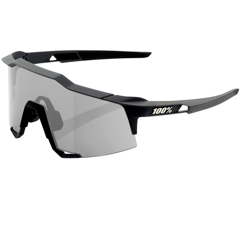 солнцезащитные очки speedcraft xs 100% белый Спортивные очки Speedcraft Smoke Lens 100%, черный