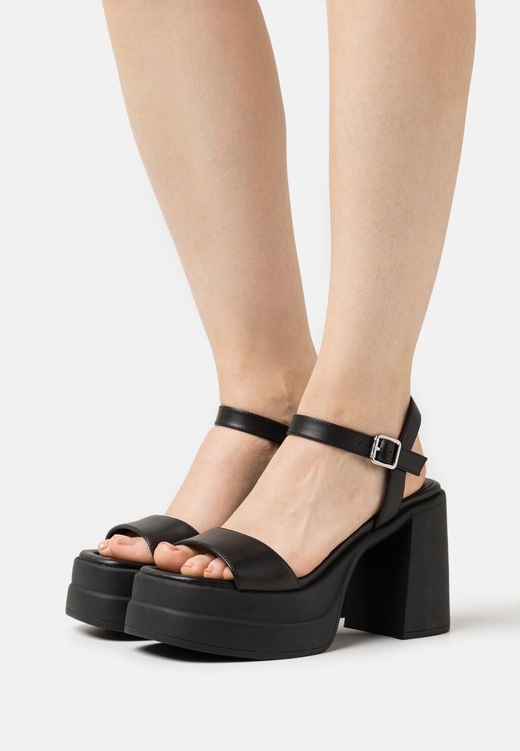 Босоножки на каблуке ALDO, черный