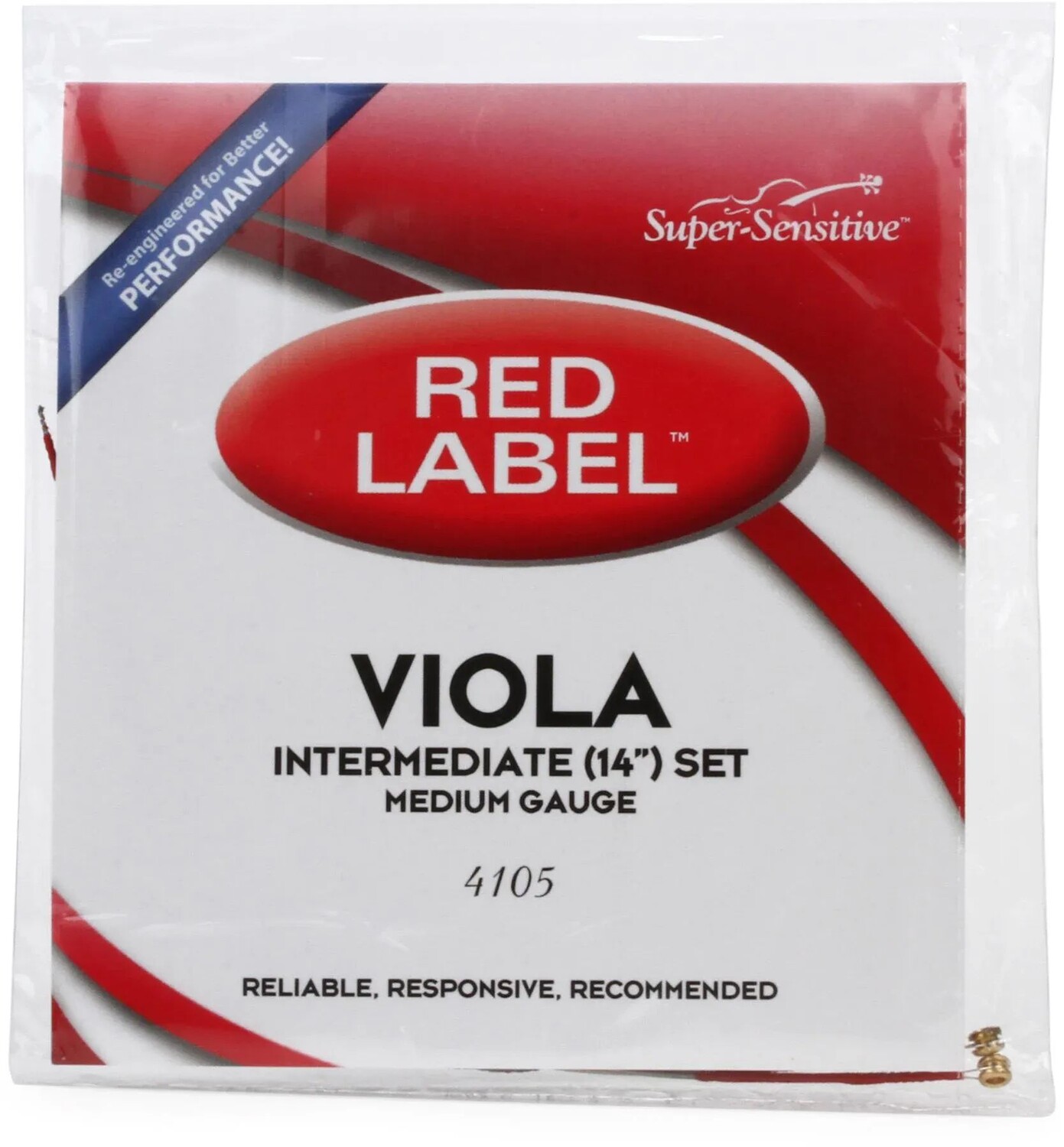 

Набор струн Super-Sensitive 4105 Red Label Viola — 14 дюймов