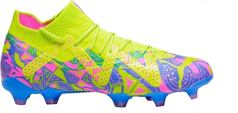 

Футбольные бутсы Puma Future Ultimate Energy FG, желтый/синий