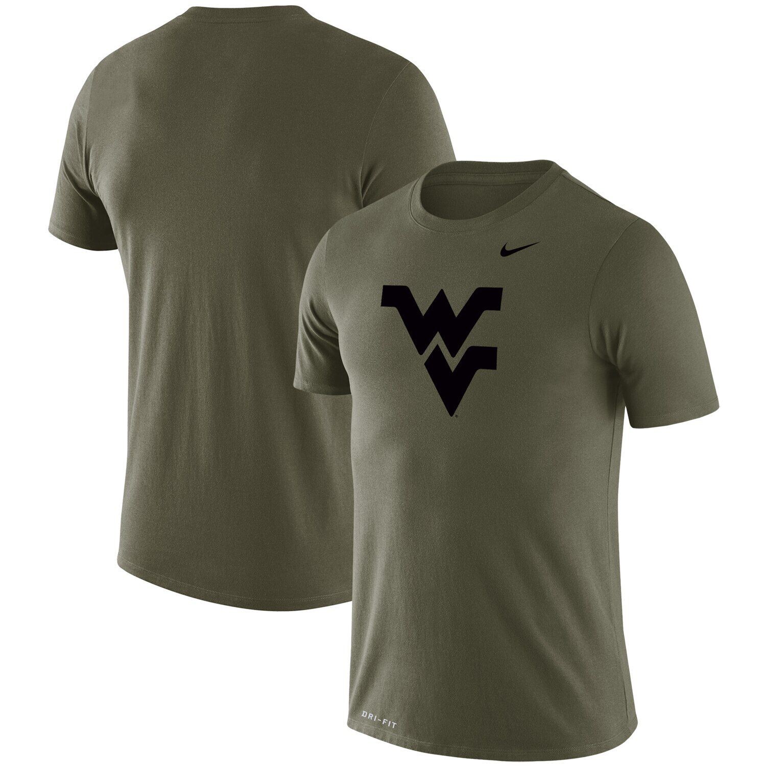 

Мужская зеленая футболка с логотипом Nike West Virginia Mountaineers в тон с логотипом Legend Performance, Зеленый