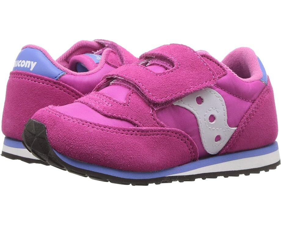 

Кроссовки Saucony Saucony Originals Kids Jazz Hook & Loop Sneaker(Toddler/Little Kid), цвет Magenta
