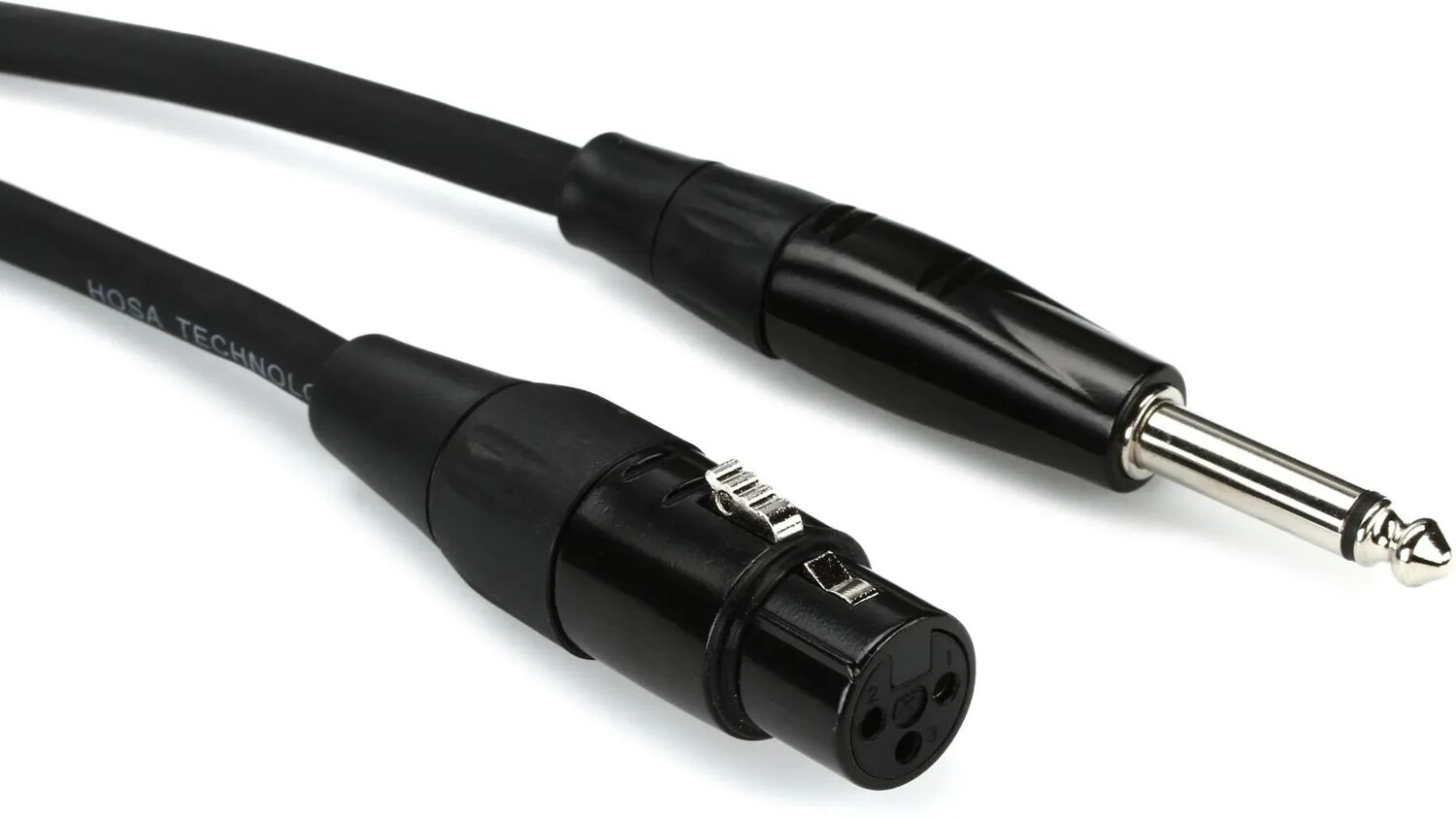 

Микрофонный кабель Hosa HMIC-005HZ Pro — REAN XLR «мама» на 1/4 дюйма TS «папа» — 5 футов