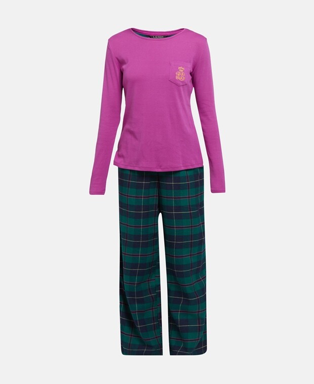 

Пижама Lauren Ralph Lauren, розовый