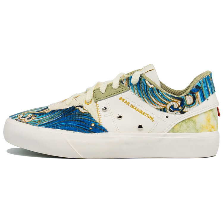 

Кроссовки Jordan Series Skateboarding Shoes Women's Low-top Beige/Blue, цвет Off White