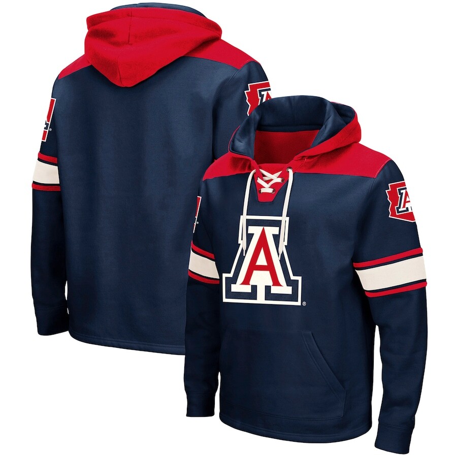 

Пуловер с капюшоном Colosseum Arizona Wildcats, нави