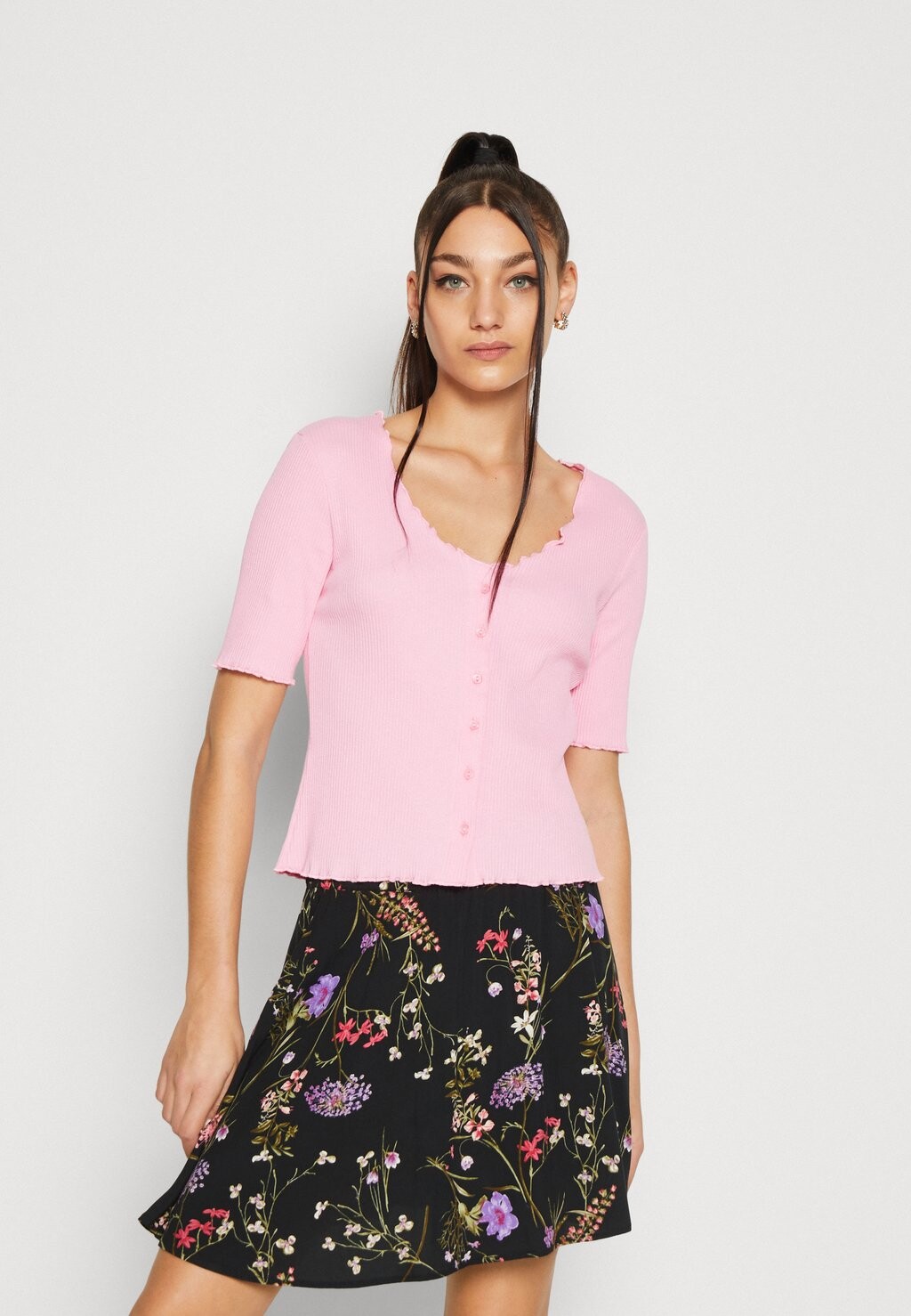 

Кардиган Pieces, Розовый