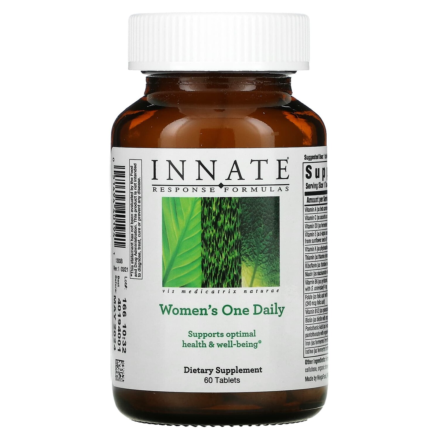 

Women's One Daily, 60 таблеток, Innate Response Formulas