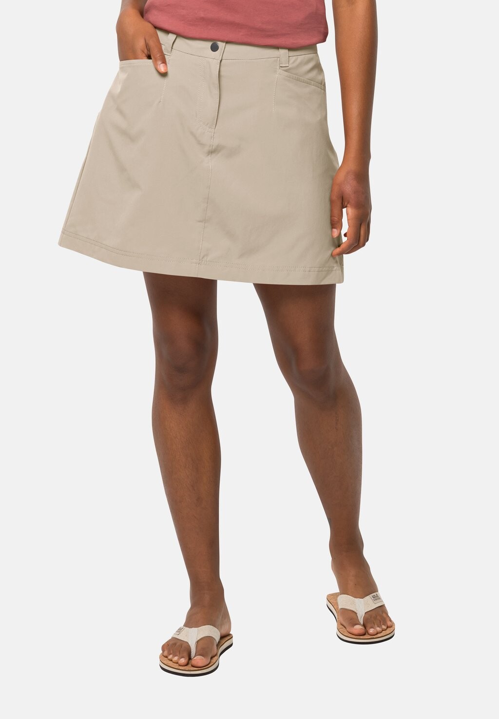 

Спортивная юбка SONORA SKORT Jack Wolfskin, цвет white pepper