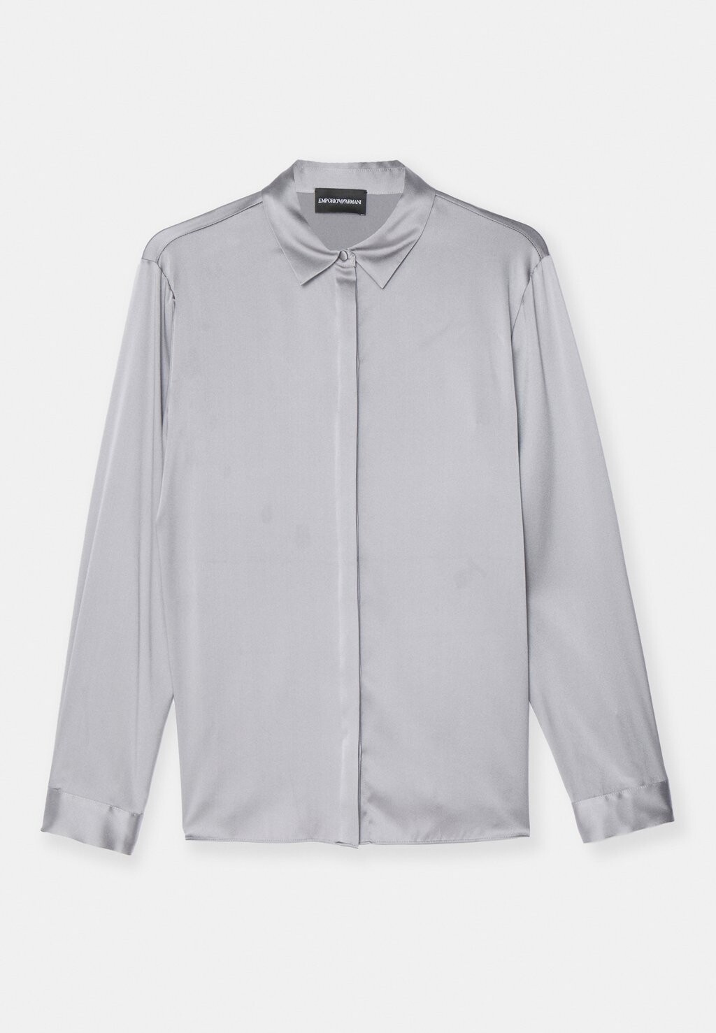

Блузка на пуговицах CAMICIA Emporio Armani, серый