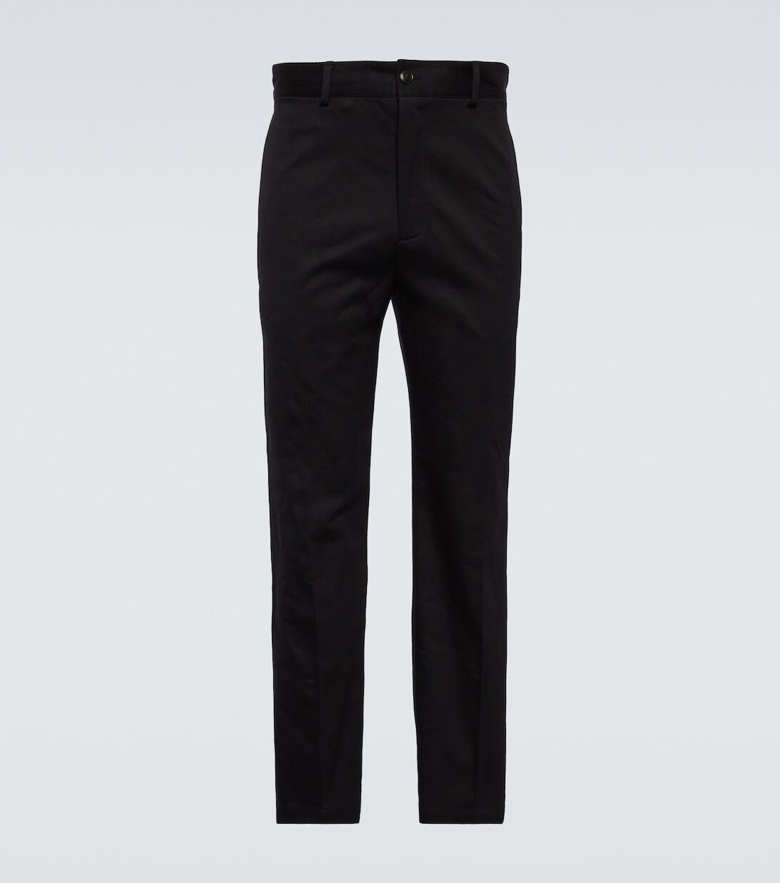 

Хлопковые брюки Acne Studios, черный