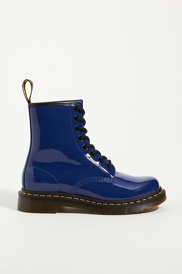 

Лакированные ботинки Martens 1460, синий