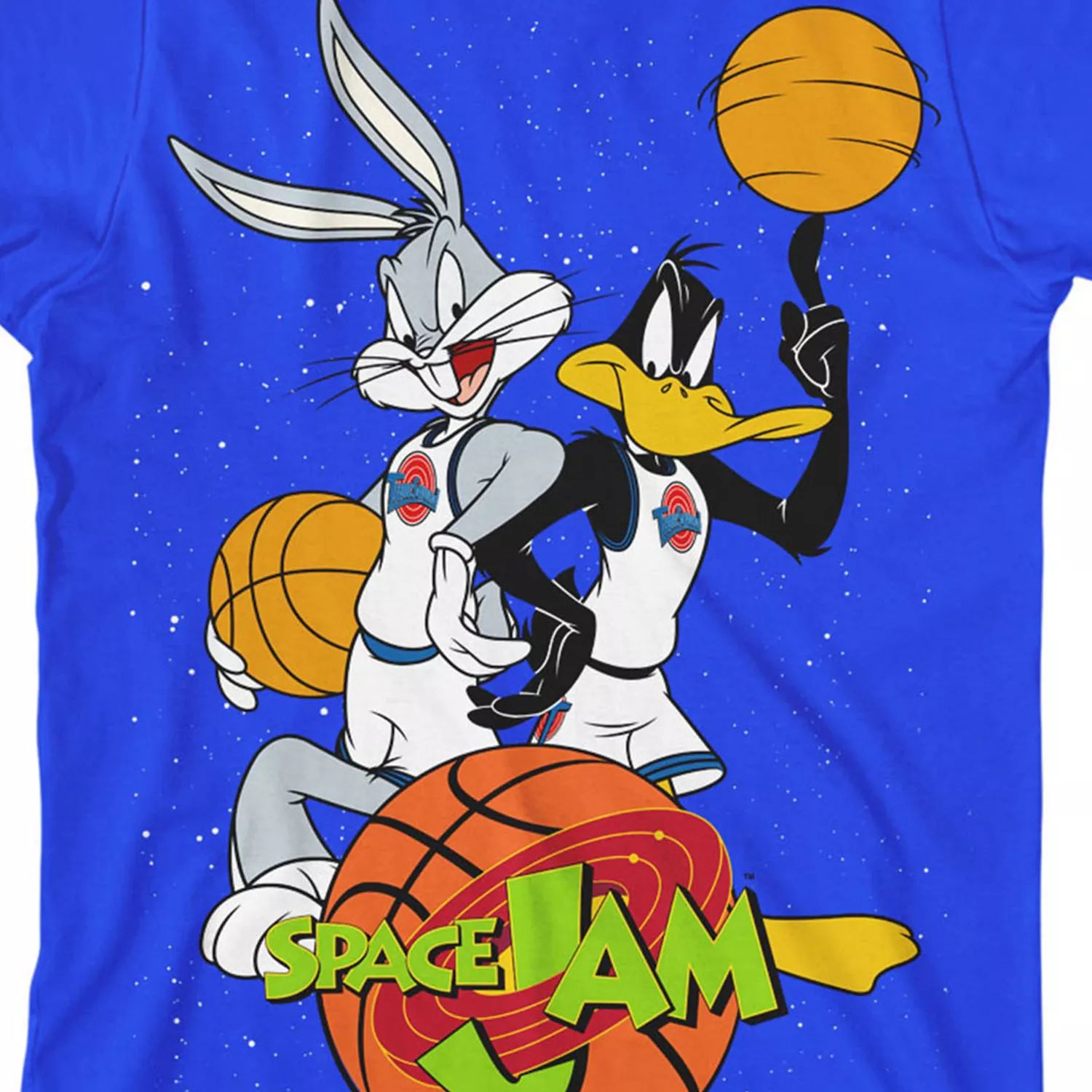 Футболка с рисунком Looney Tunes для мальчиков 8–20 лет Space Jam Licensed Character