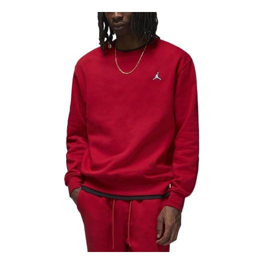цена Толстовка Air Jordan Solid Color Pullover Hoodie Men's Red, красный