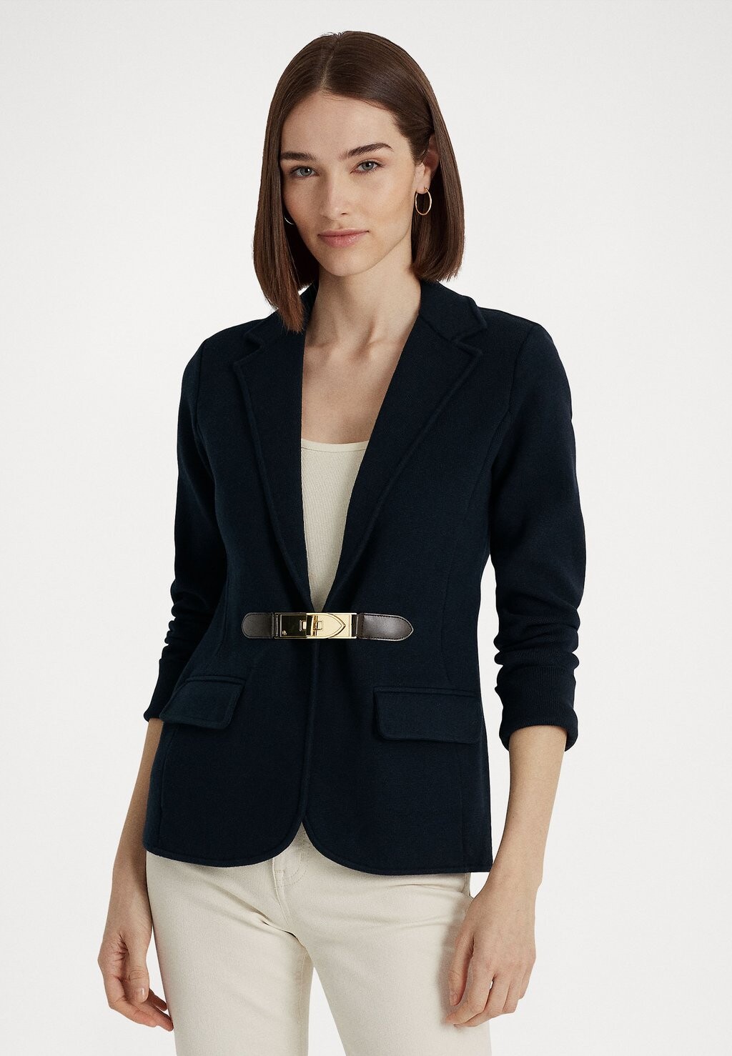 

Блейзер Lauren Ralph Lauren, темно-синий