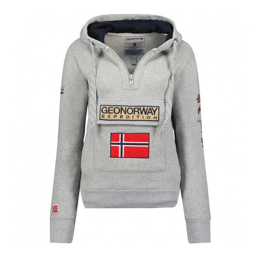 

Худи Geographical Norway Gymclass, серый
