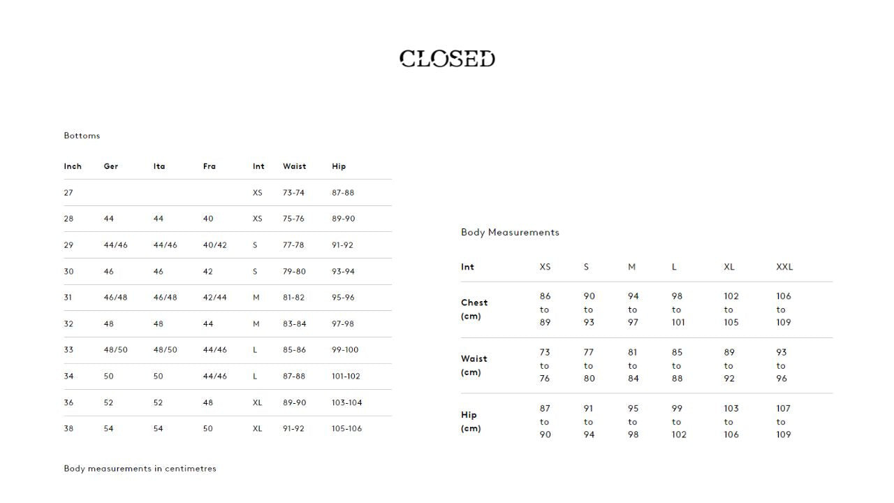 

Черные шорты из органического хлопка CLOSED, черный