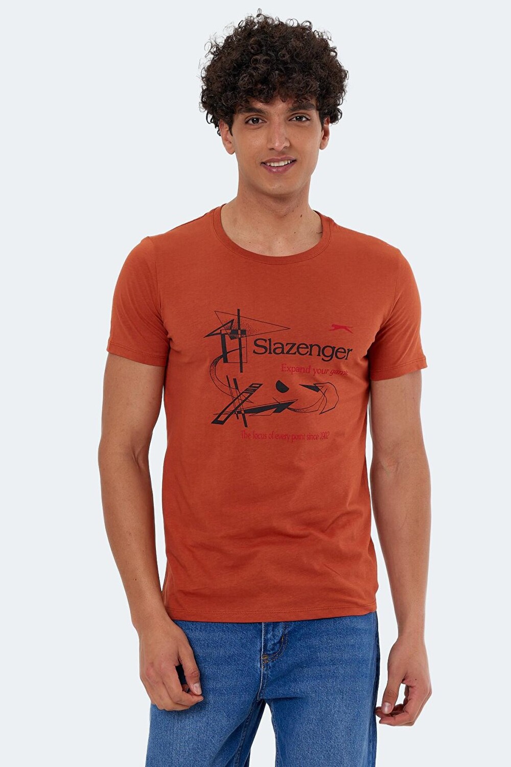 

Мужская футболка KAREL плитка SLAZENGER