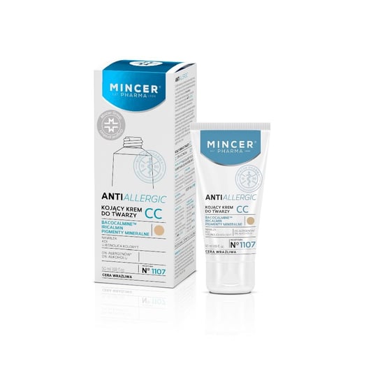 Антиаллергический успокаивающий СС-крем для чувствительной кожи № 1107, 50 мл Mincer Pharma