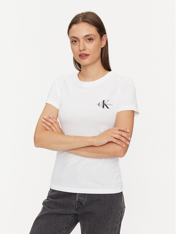 

Комплект из 2 футболок узкого кроя Calvin Klein, мультиколор