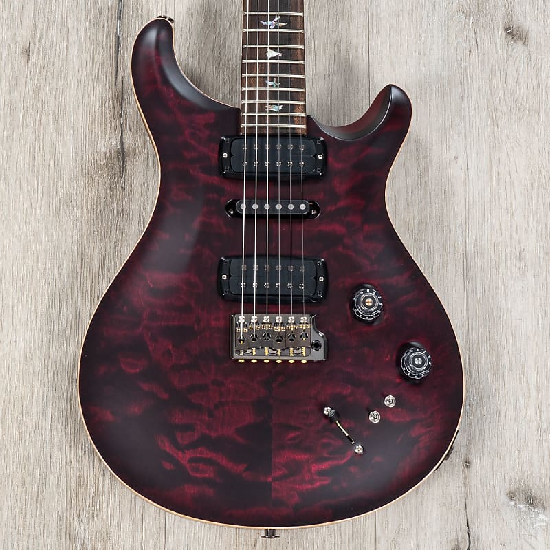 Электрогитара PRS Paul Reed Smith Wood Library Modern Eagle V Guitar, Ziricote Fretboard, Quilt Top, Angry Larry panduit cbx2aw ay