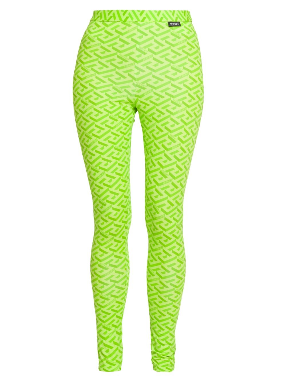

Фирменные леггинсы Greca Versace, зеленый