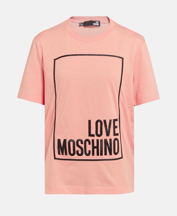 

Футболка Love Moschino, розовый