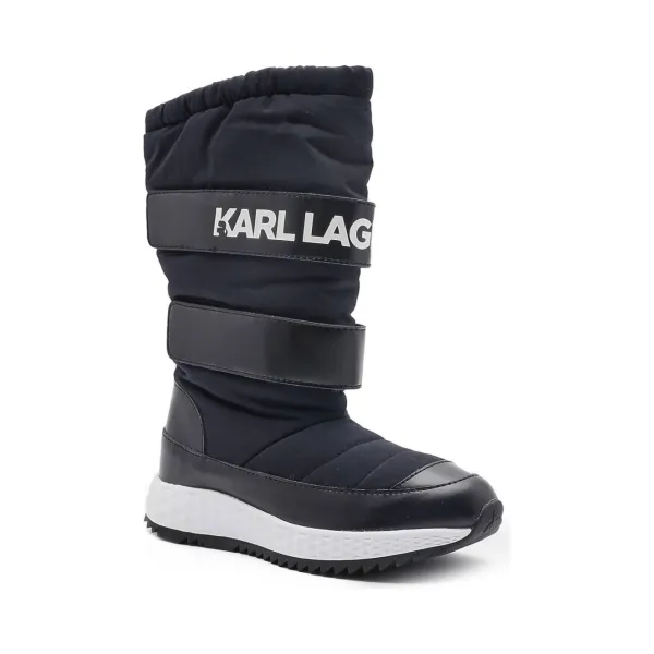 

Утепленные зимние ботинки Karl Lagerfeld, черный