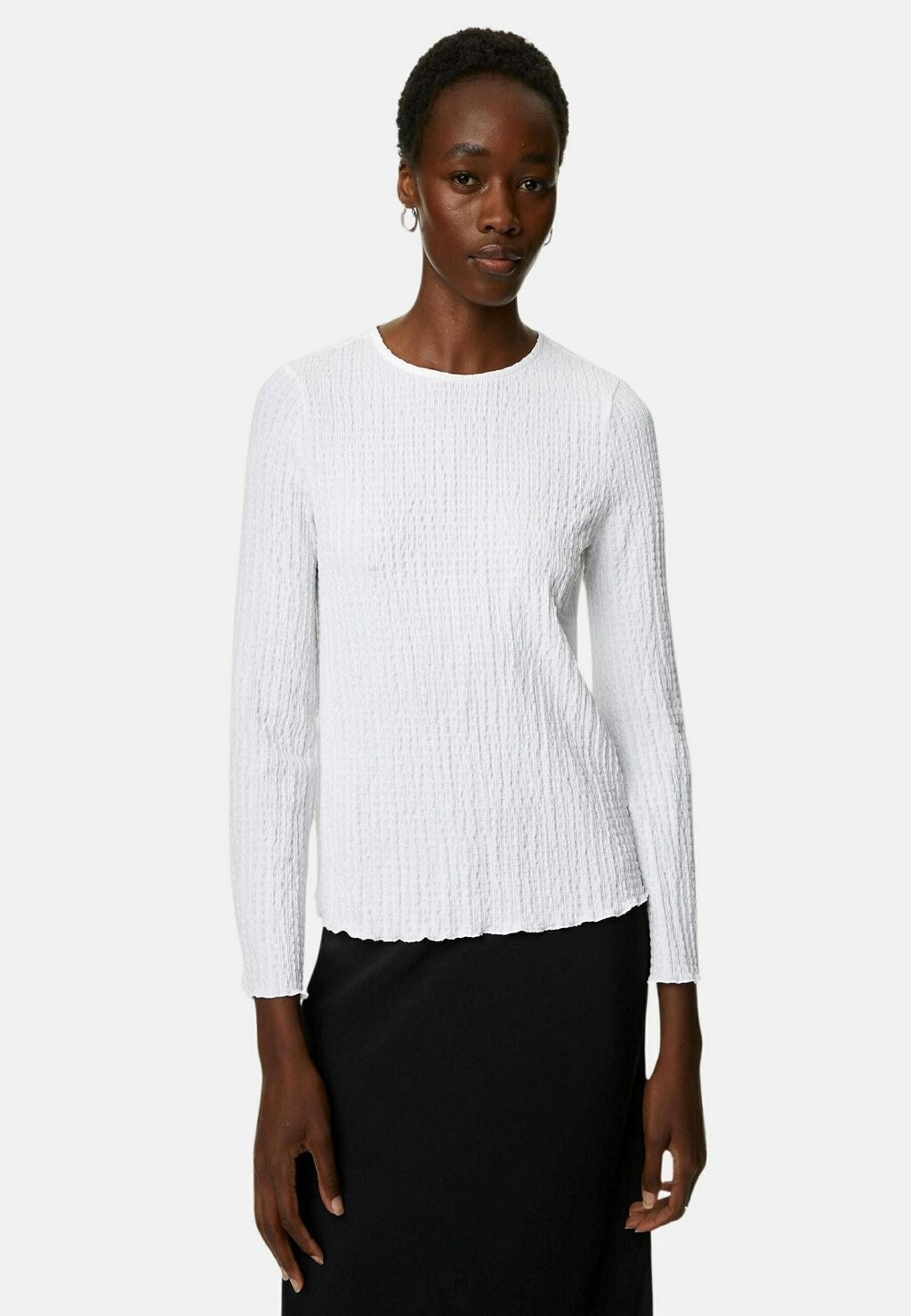 

Блузка с длинными рукавами Marks & Spencer, молочный