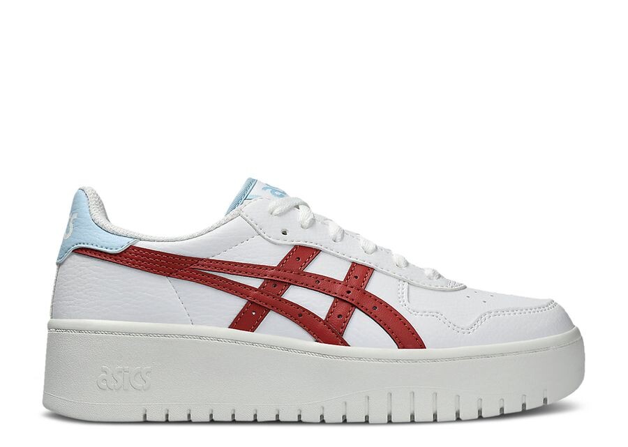 

Кроссовки ASICS Wmns Japan S PF, цвет White Burnt Red