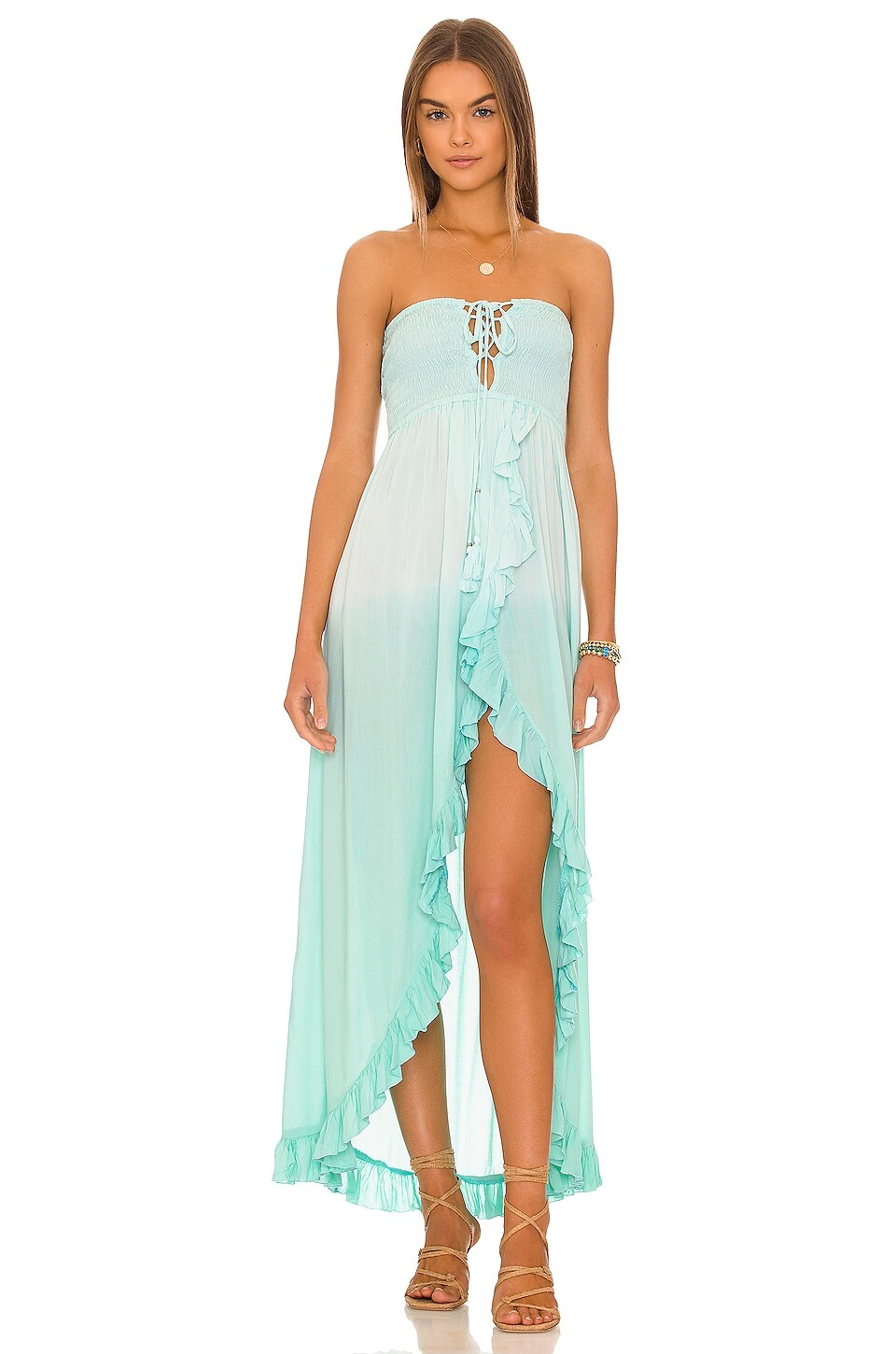 

Платье макси Tiare Hawaii Flynn, цвет Tosca Ombre